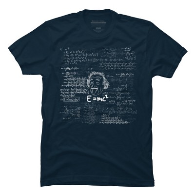 Men's Design By Humans E equals mc2 By Bomdesignz T-Shirt