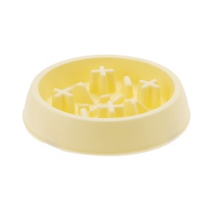 Unique Bargains Convenient Durable Round Dog Bowl 1 Pc - 1 of 4