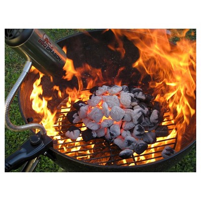 BBQ Dragon Stainless Steel Cordless Grill Fan with Adjustable Clamp