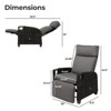 GRANDPATIO 28" Wide Airpump Recliner - 3 of 4