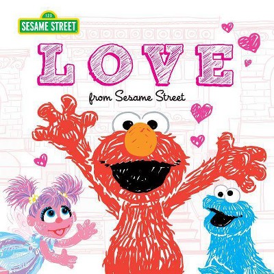 Love - (Sesame Street Scribbles) by  Sesame Workshop (Hardcover)