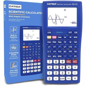 CATIGA CS-121 Scientific Calculator with Graphic Functions (Blue) - 1 of 4