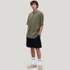 Anna-Kaci Active Men's Oversized Short Sleeve Crew Neck T-Shirt with Washed Effect - 3 of 4