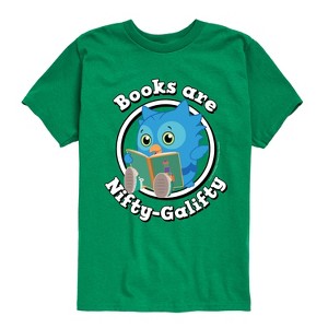 Boys' - Daniel Tiger - Books Are A Hoot Short Sleeve Graphic T-Shirt - 1 of 4