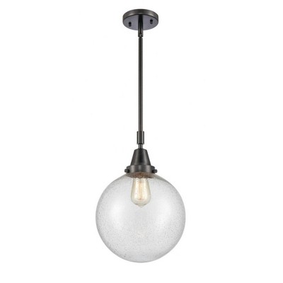Beacon - 1 Light Stem Hung Mini Pendant In Industrial Style-14.13 Inches Tall and 10 Inches Wide