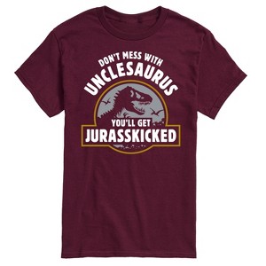 Men's - Instant Message - You'll Get Jurasskicked Short Sleeve Graphic T-Shirt - 1 of 4