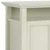 54" Wood TV Media Stand with Two Side Doors, Adjustable Shelves and Cord Management for Living Room and Bedroom - 2 of 4