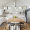 Rennnsan Lorindra 19"W 5-Light Cluster Staggered Color or Textured Glass Modern Dimmable Chandelier - 2 of 4