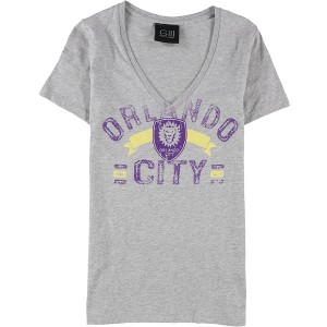 G-III Sports Womens Orlando City Distressed Graphic T-Shirt - 1 of 2
