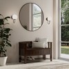 TiramisuBest Gold Bedroom Bench - Champagne Solid Wood & MDF Entryway, 54x18x19 Inches - 3 of 4
