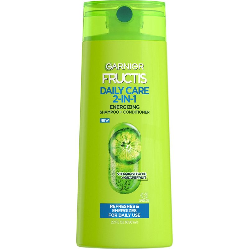 Garnier Fructis Daily Care 2-in-1 with Grapefruit Fortifying Shampoo &#38; Conditioner - 22 fl oz, 1 of 6