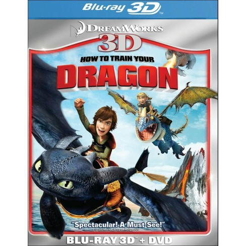 How To Train Your Dragon 3d 2 Discs 3d Blu Raydvd Target