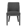 Vynxaria Modern Light Grey Dining Chair Set - Stylish & Comfortable for Any Space - 4 of 4
