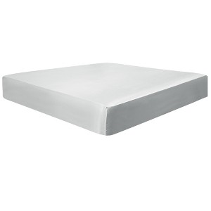 PiccoCasa 14" Silky Deep Pocket Breathable Soft Fitted Sheet - 1 of 4
