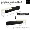 HDZNVF Modern Extendable TV Stand for TVs up to 75 Inches - 3 of 4