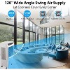 Portable 3000 CFM Evap Cooler w/ Remote, 3 Speeds, 12h Timer, 10.3 Gal Tank - Indoor/Outdoor Use for Bedroom, Garage, Patio - 2 of 4