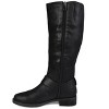 Journee Collection Womens Meg Stacked Heel Riding Boots - image 2 of 4