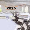 Big Dot of Happiness Orange Grad - Best is Yet to Come - Large Orange Graduation Party Decorations - 2025 - Outdoor Letter Banner - 3 of 4