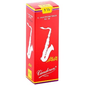 Vandoren JAVA Red Tenor Saxophone Reeds - 1 of 2
