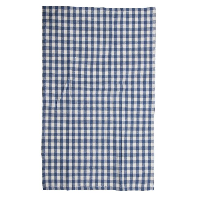 Set of 3 Gingham and Floral Pattern 27 x 18 Inch Woven Kitchen Tea Towels - Foreside Home & Garden, 5 of 9