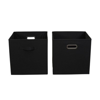 Household Essentials 2pc 12" x 13" Fabric Storage Bin Set