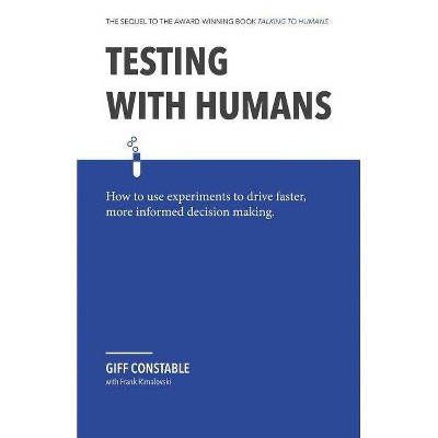 Testing with Humans - by  Giff Constable (Paperback)