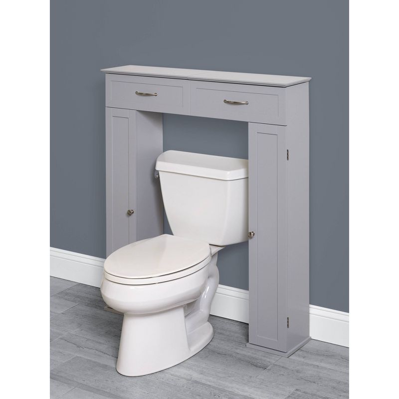 Lift Top Bath Storage Console Cabinet - Zenna Home, 3 of 7