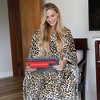 Tirrinia Blanket Comfy Plush Fleece Wearable Blanket for Adult Women Men Kids Throw Wrap Cover Indoors or Outdoors , 55''x 80'' - 4 of 4