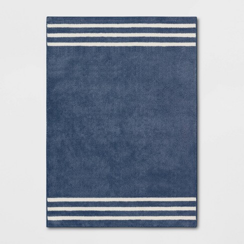 Navy blue 2024 kids rug