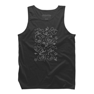 Men's Design By Humans Halloween party By makart8 Tank Top - 1 of 2