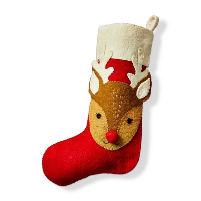 tag Reindeer Stocking