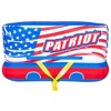 Airhead Patriot 2-Person Towable Kwik-Connect Chariot Tube w/ 60-Foot Tow Rope - 4 of 4