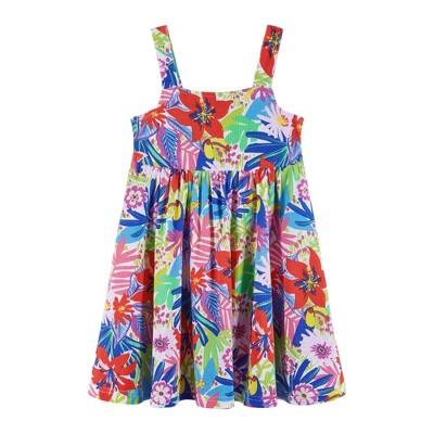 Andy & Evan  Toddler  Tropical Print Dress