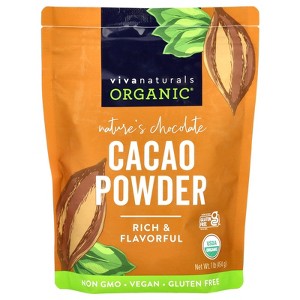 Viva Naturals Organic Cacao Powder, 1 lb (454 g) - 1 of 2