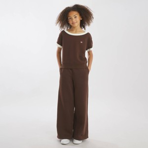 トップス riri12ko Champion Girls' French Terry Boatneck Short Sleeve Top : Target