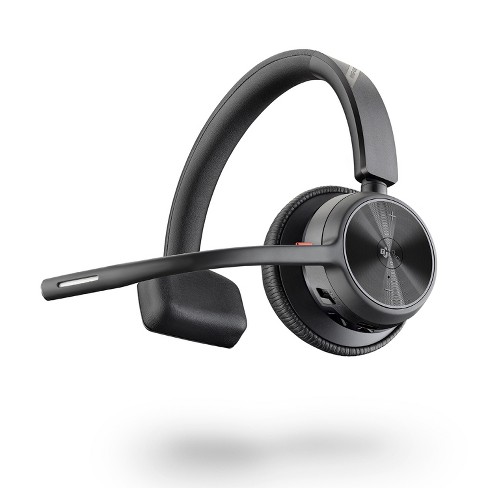 Poly Voyager 4310 UC Wireless Headset - Single-Ear Headset w/ Mic - Connect  to PC / Mac via USB-A Bluetooth Adapter, Cell Phone via Bluetooth