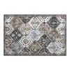 Washable Rug Vintage Floral Floor Carpet with Anti Slip Backing - 3 of 4