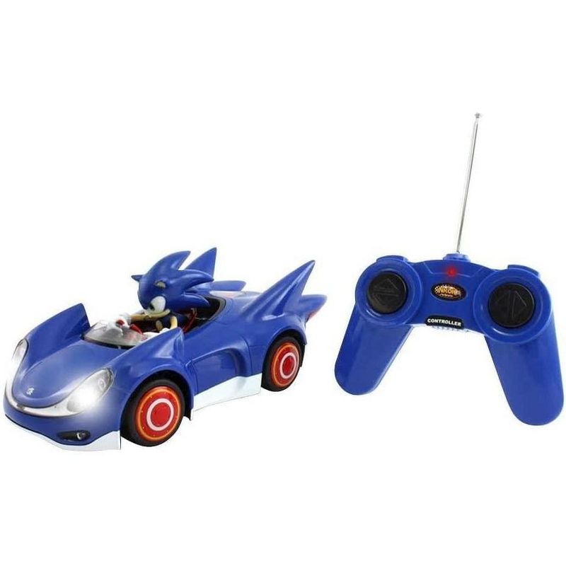 Nkok Sonic Sega All-Stars Racing Full Function Remote Controlled Car w/ Lights, 1 of 7
