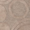 Knightsbridge Orbit Bath Rug Cotton Non Skid Back - Stone - image 3 of 3