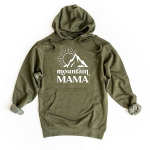 Simply Sage Market Women's Graphic Hoodie Mountain Mama Sun - 1 of 2