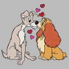 Boy's Lady and the Tramp Puppy Love Pull Over Hoodie - 2 of 4