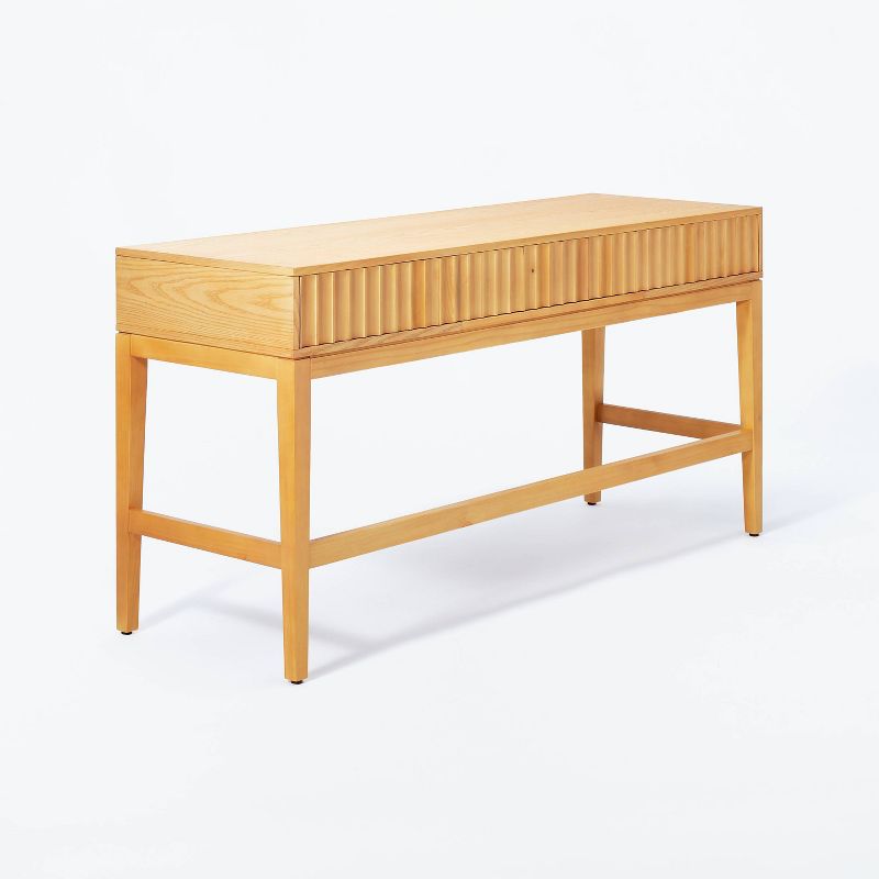 Thousand Oaks Wood Scalloped Desk - Threshold™ designed with Studio McGee, 4 of 13