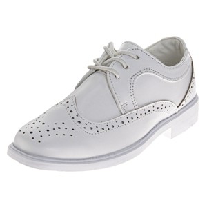 Josmo Boys/Girls Wingtip Oxford Lace Up Dress Shoes - 1 of 1