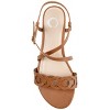 Journee Collection Womens Jalia Multi Strap Flat Sandals - 4 of 4