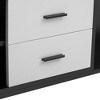 GlasFlength TV Stands and Consoles, Stylish Entertainment Center for Living Room, Modern Design for Classic Interiors, Multicolored,70.8”*15.7”*17.7" - 3 of 4