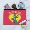 Gumby With Guitar You Rock Heart Makeup Cosmetic Bag Organizer Pouch - 2 of 4