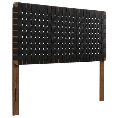 Modway Sparta Weave Full Vegan Leather Headboard