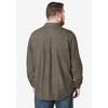 Boulder Creek by KingSize Men's Big & Tall Long Sleeve Denim And Twill Shirt - 3 of 4