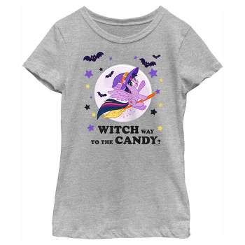 Girl's Design By Humans Funny Witch Sloth With Jack O Lantern