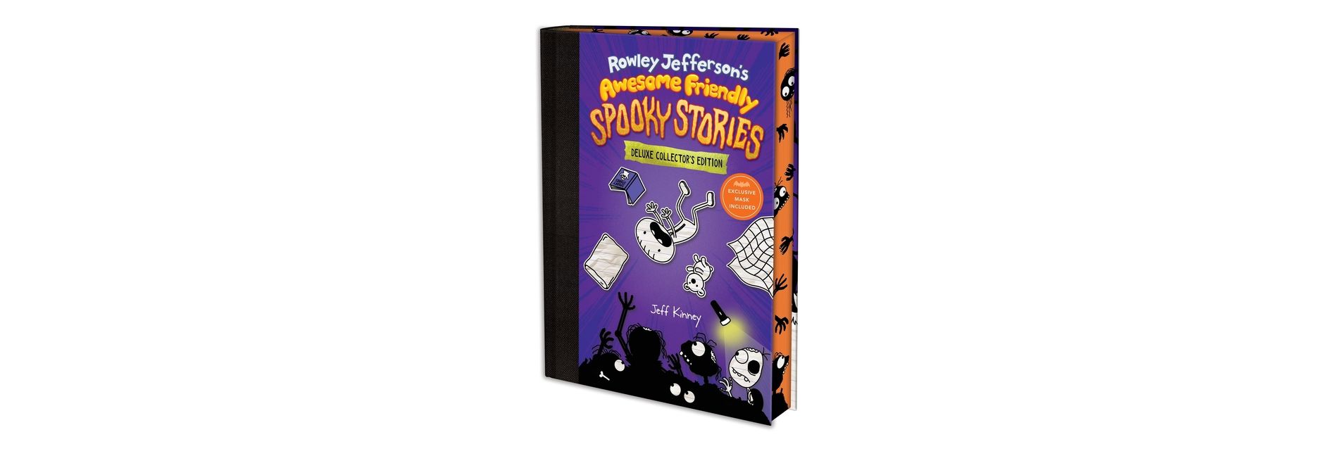 Rowley Jefferson's Awesome Friendly Spooky Stories - by Jeff Kinney (Hardcover)